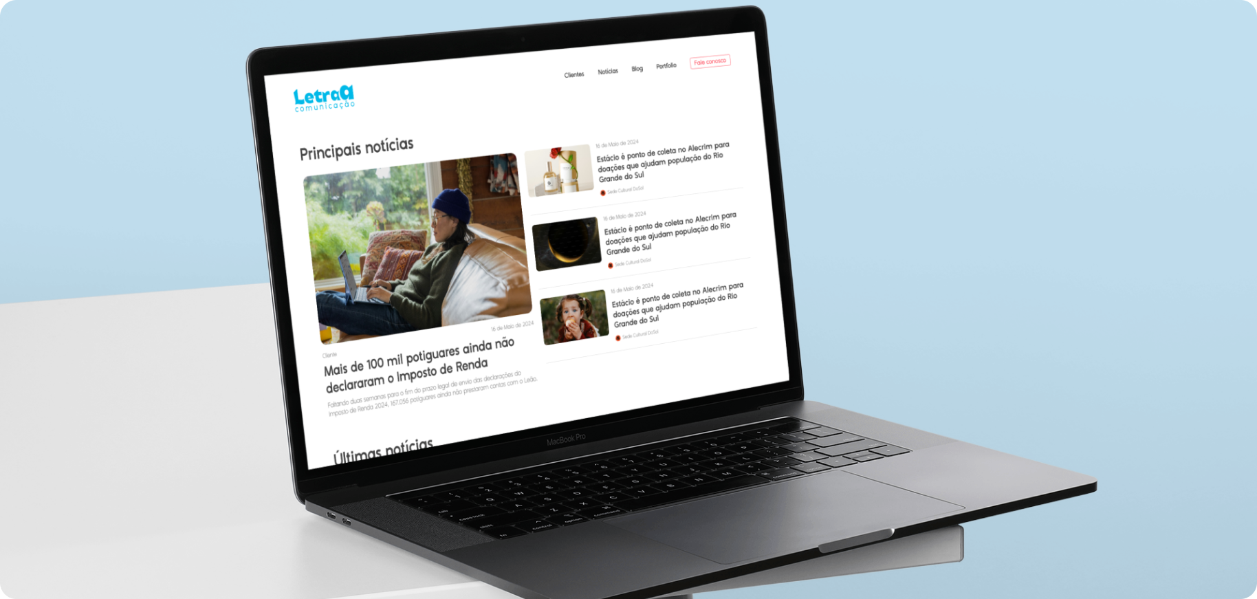 Site novo do Letra A