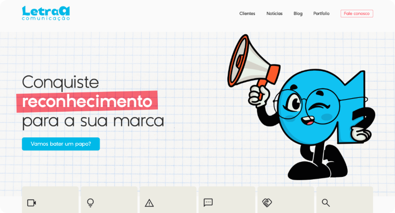 Site novo do Letra A